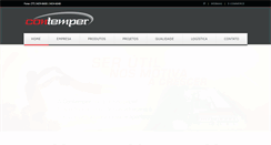 Desktop Screenshot of contemper.com.br