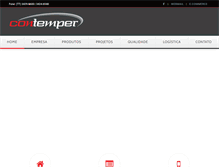Tablet Screenshot of contemper.com.br